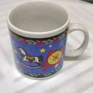 World Bazaars Rocking Horse Coffee Mug